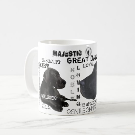 Mug Majestic Great Danes (Devant gauche)