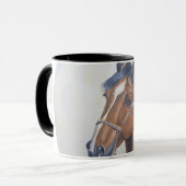 Mug Majestic Horse Portrait T-Shirt (Devant gauche)