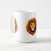 Mug Majestic Lion – King of Power and Authority (Devant gauche)
