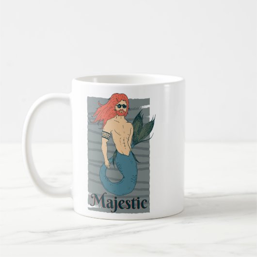Mug Majestic Merman (Gauche)