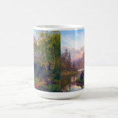 Mug Majestic Moose dans un camp paysager d'automne sué (Centre)