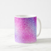 Mug Majestic rose violet Nebula Galaxy Parties scintil (Devant droit)