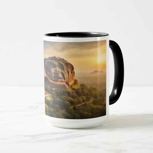 Mug "Majestic Sigiriya : l'art sur une Mug" (Devant droit)
