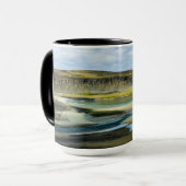 Mug Majestic Westfjords Islande côte accidentée Photo (Devant gauche)