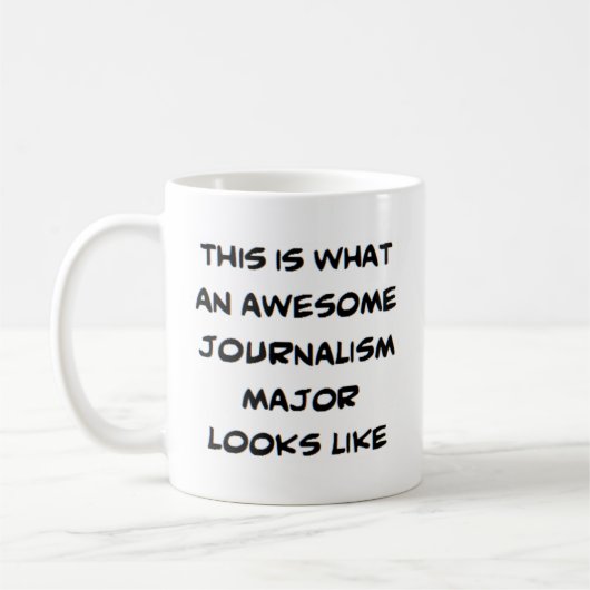 Mug majeur journalisme, génial (Gauche)