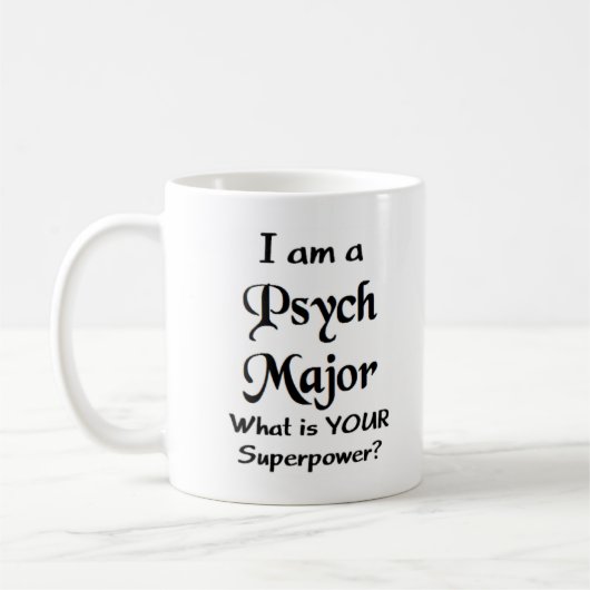 Mug majeure de psych (Gauche)