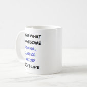 Mug major de la justice pénale, génial (Devant gauche)