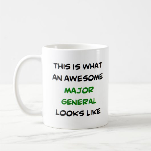 Mug major général, génial (Gauche)