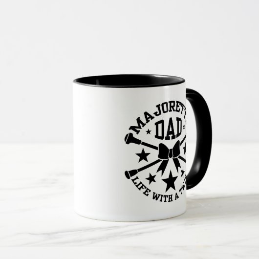 Mug Majorette Papa (Devant droit)