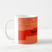 Mug "Make Coffee Not Wall" Cool Plaisant Unique (Gauche)
