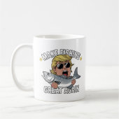 Mug Make Fishing Great Again Trump Funny Fisherman (Gauche)