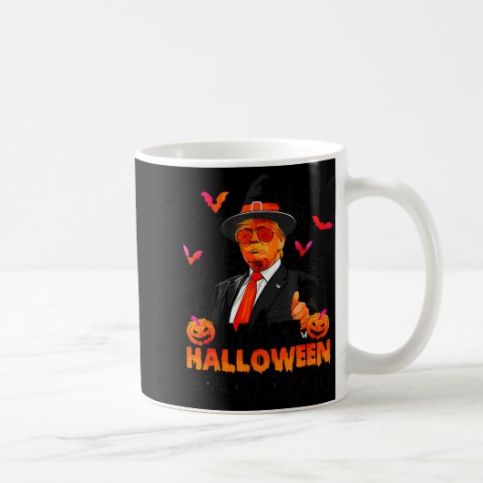 Mug Make Halloween Great Again Funny Trump Soky Trick (Droite)
