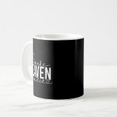 Mug Make Heaven Crowded Cross Christian Faith Bible Wo (Devant gauche)