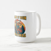 Mug Make it Rein - Retro 80s Reindeer Christmas Design (Devant droit)