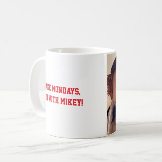 Mug Make Mondays fun, with Mikey! (Devant gauche)