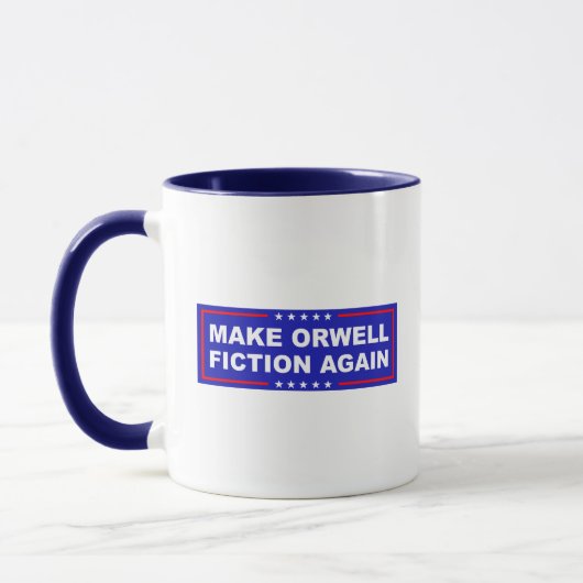 Mug Make Orwell Fiction Again (Gauche)