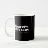 Mug Make Pets Safe Again Trump Harris Debate Eating Th (Gauche)