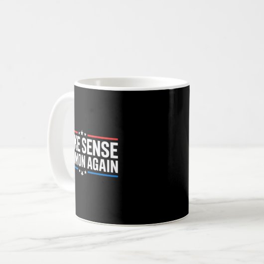 Mug Make Sense Common Again  (Devant gauche)