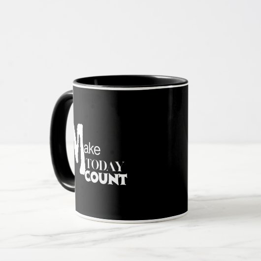 Mug Make Today Count Daily Focus (Devant gauche)