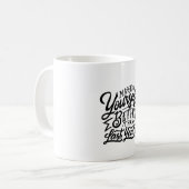 Mug make your self better then last year (Devant gauche)