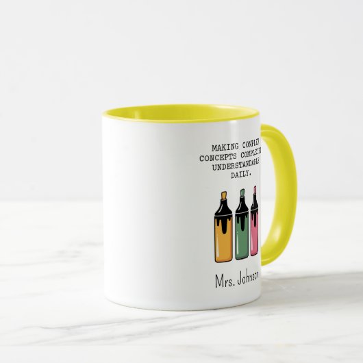 Mug Making Complex Concepts Completely Understandable (Devant droit)