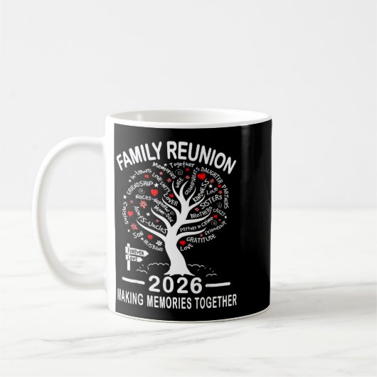 Mug Making Memories Family Matching Group Family Reuni (Gauche)