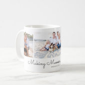 Mug Making Memories Together Photo Collage Keepsake (Devant gauche)