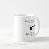 Mug Making Sense of World: One Brilliant Math Equation (Devant droit)