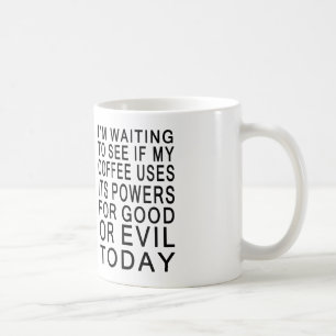 Mug Mal de café ou bon