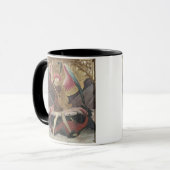 Mug Mal de victoire de St Michael, c.1480 (tempera sur (Devant gauche)