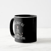 Mug Mal, mais totalement cool citations drôles (Devant gauche)