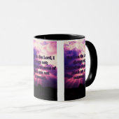 Mug Malachi 3:6 KJV Bible Verse Pic Deux Tons (Devant droit)