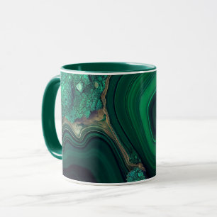 Mug Malachite Cu6CO3(OH)2