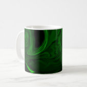 Mug malachite vert texture (Devant gauche)