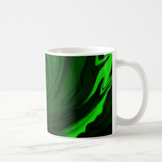Mug malachite vert texture (Droite)