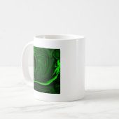 Mug malachite vert texture (Devant gauche)