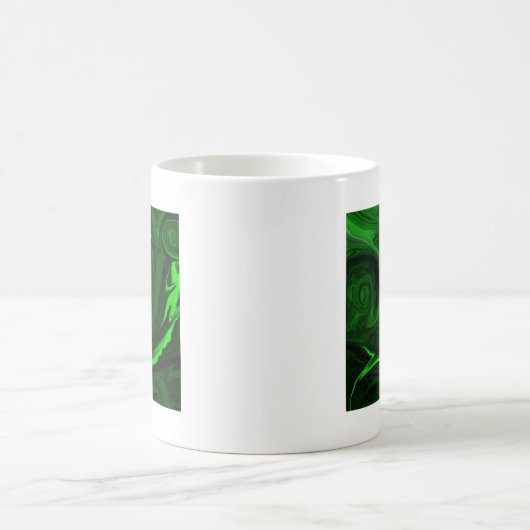 Mug malachite vert texture (Centre)