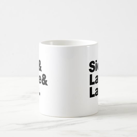 Mug Malade & Lame & Lazy. (Centre)