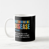 Mug Maladie auto-immune Sensibilisation auto-immune Ch (Gauche)