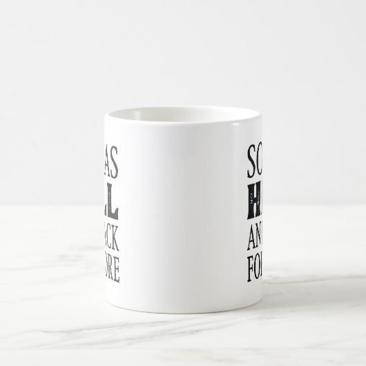 Mug Maladie Comme Enfer Et Retour Pour Plus (Centre)