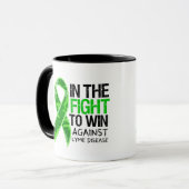 Mug Maladie de Lyme - Lutte pour gagner (Devant gauche)