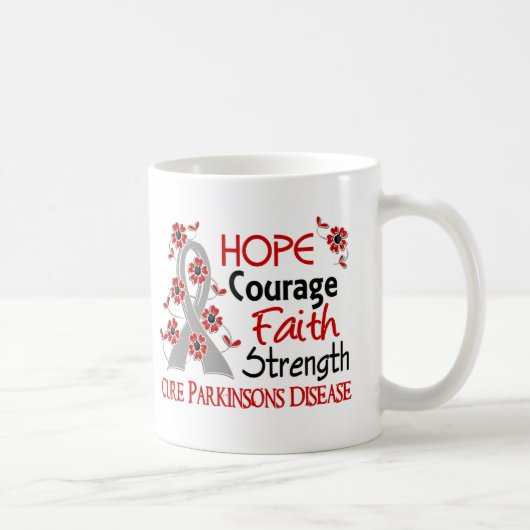 Mug :maladie de Parkinson de la force 3 de foi de (Droite)