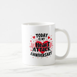 Mug Maladies cardiaques ouvertes Anniversaire de crise