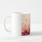 Mug Malamute d'Alaska avec des Roses - Saint-Valentin  (Gauche)