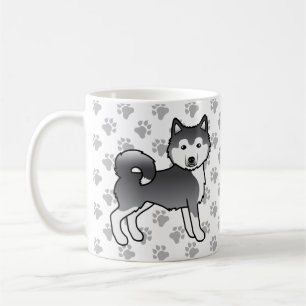 Mug Malamute d'Alaska bleu chien mignon & pattes