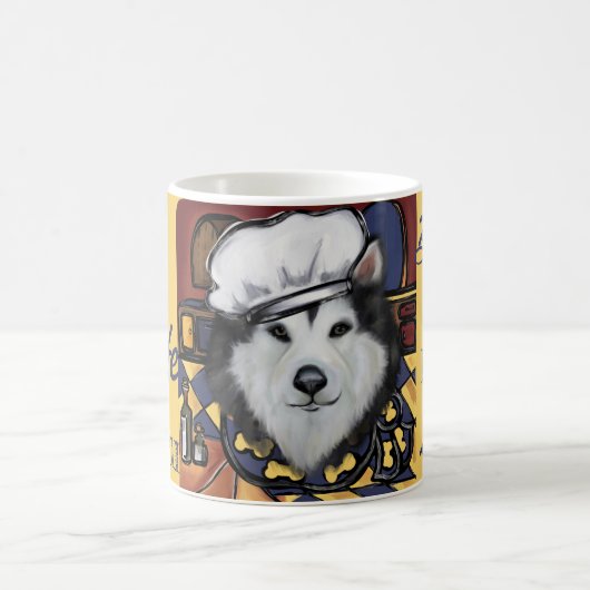 Mug Malamute d'Alaska Chef (Centre)