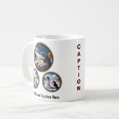 Mug Malamute en Alaska Conception d'une boîte à café à (Devant gauche)