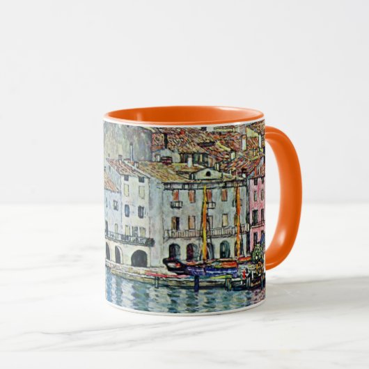 Mug Malcesine sur le lac de Garde Par Gustav Klimt (Devant droit)