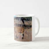 Mug Mâle de cerfs communs (Devant droit)