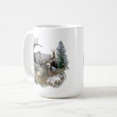 Mug Mâle de trophée de taureau de monstre (Devant gauche)